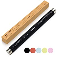 LEMCASE Rodillo Amasar - Rodillo Cocina Silicona- accesorio de horneado perfecto para fondant- pizza- tartas- masa para…